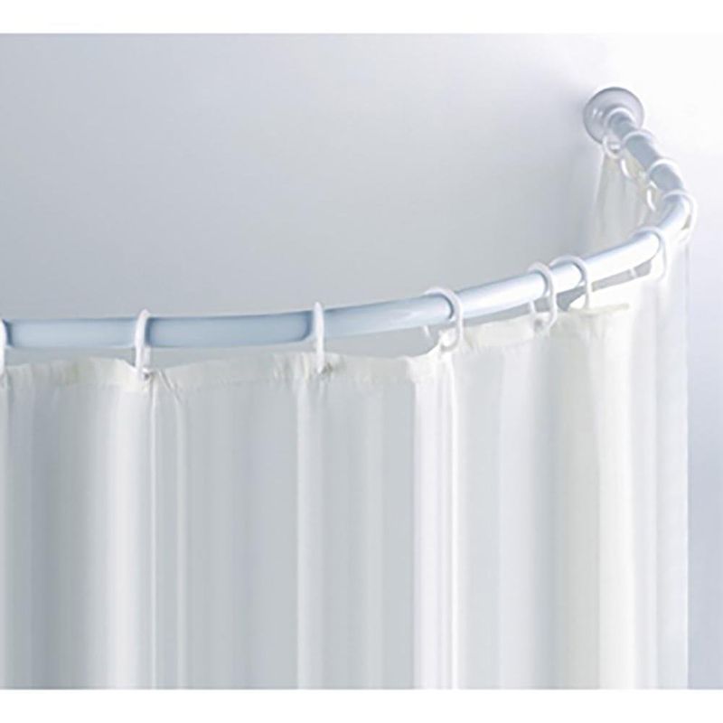 Tubo Curvo Para Cortina Blanco - Life Time