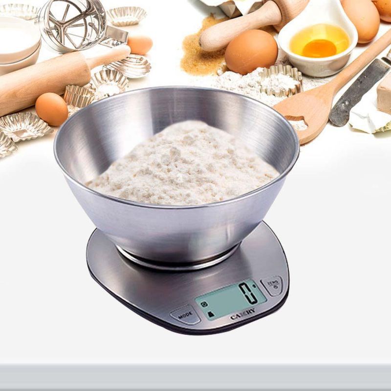 Balanza Digital Para Cocina Con Base De Vidrio - Nordika - Cemaco