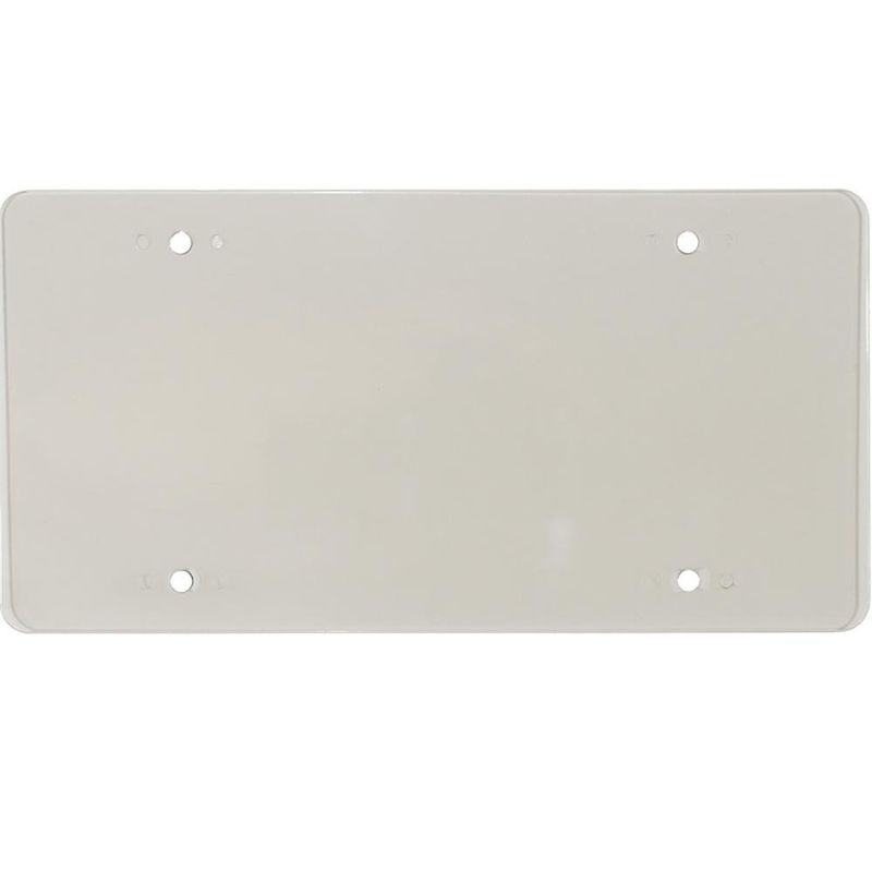 Protector De Placa Color Humo - Custom Accessories