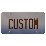 Protector De Placa Color Humo - Custom Accessories