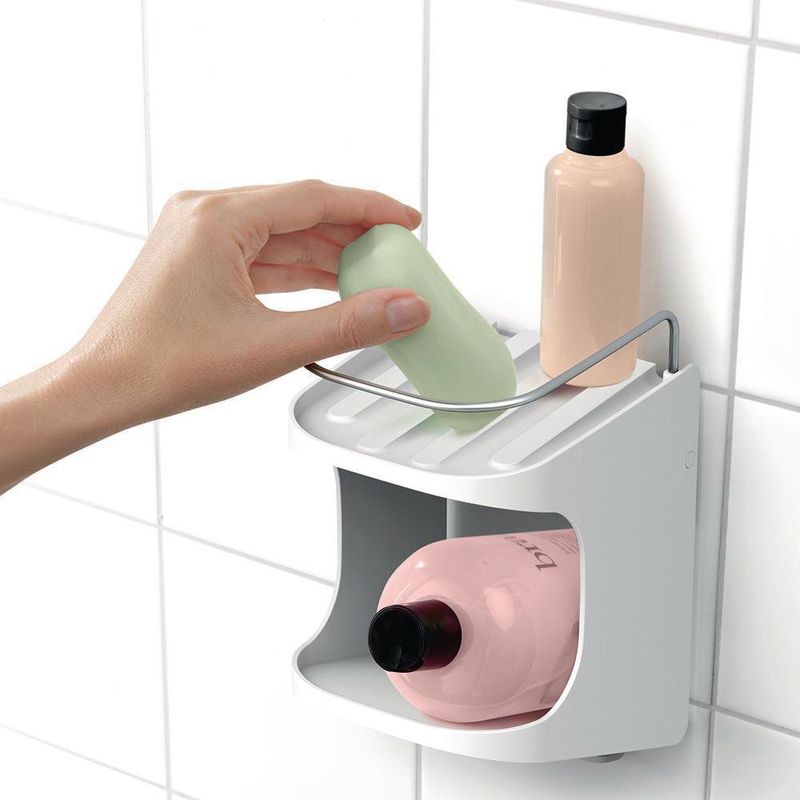 Organizador para ducha con ventosas Cade Interdesign