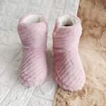 Bota Pantufla Rosa - Viva Varias Tallas