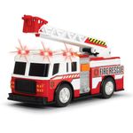 Camión De Bomberos Rojo Con Luces 15 Cm - Dickie Toys