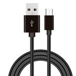 Cable Micro Usb De 6 Pies Color Negro - Chargeworx