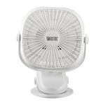 Ventilador Para Escritorio Recargable Blanco De 5 Plg - Rosthal