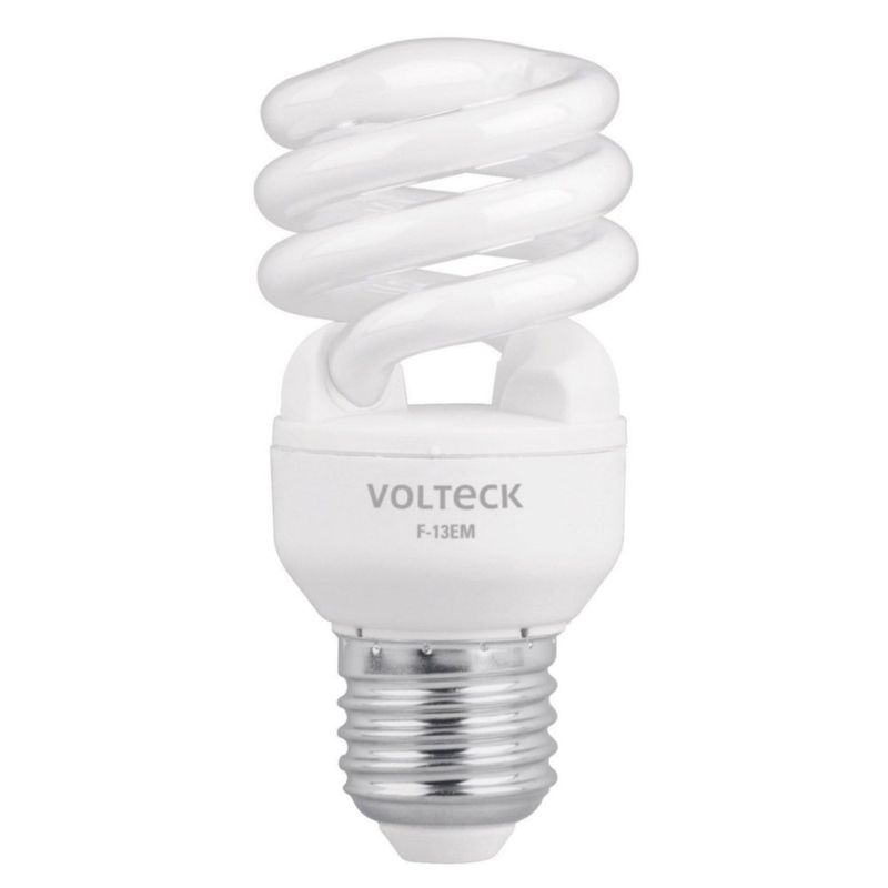 Bombilla Cfl 15 W - Volteck Varios Colores