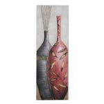 Cuadro Decorativo Con 2 Jarrones 40 X 120 X 3 Cm - Concepts