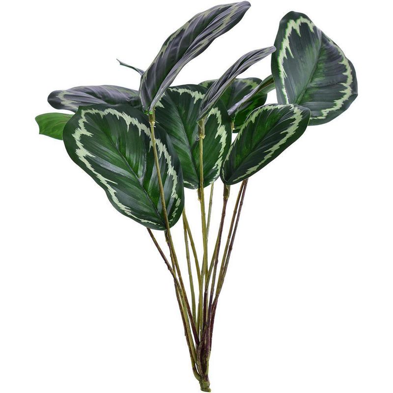Rama De Hojas Artificiales Decorativas 28 X 33 X 27 Cm - Concepts