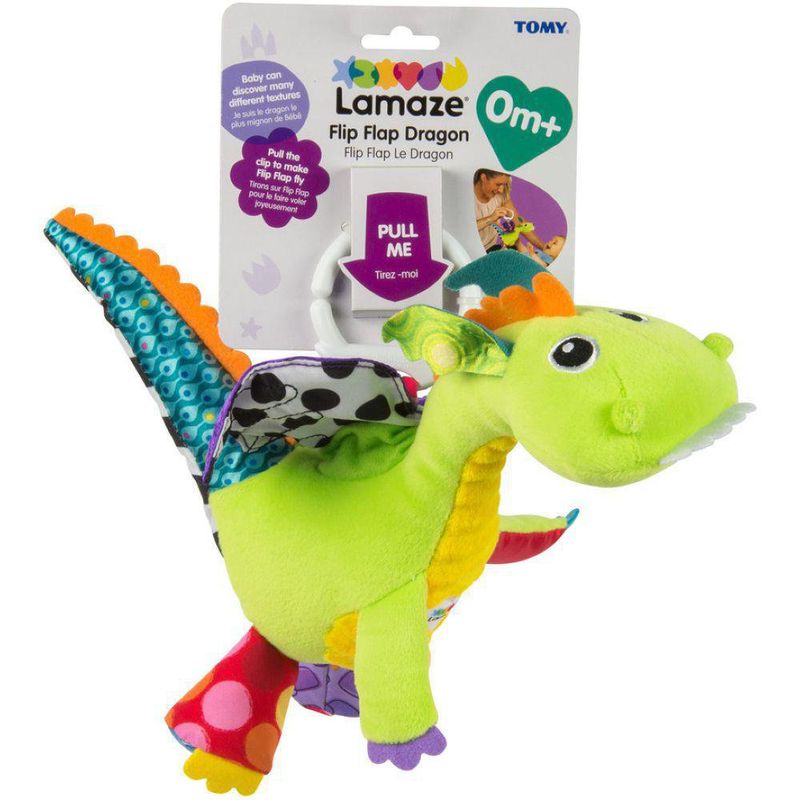 Dragón De Tela Con Texturas Estimulante Multicolor - Lamaze