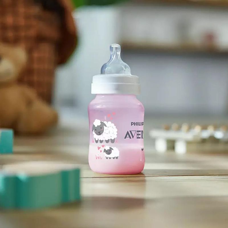 Biberon AVENT Classic+ 260ml Rosa