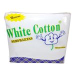 Paquete De Servilletas De Papel Cuadradas 100 Unidades - White Cotton