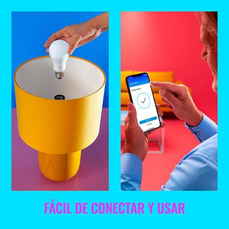 Bombilla Smart Led Wifi + Bluetooth 60 W - Wiz