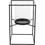Portavelas De Metal De 12.50X12.50X20 Cm - Concepts