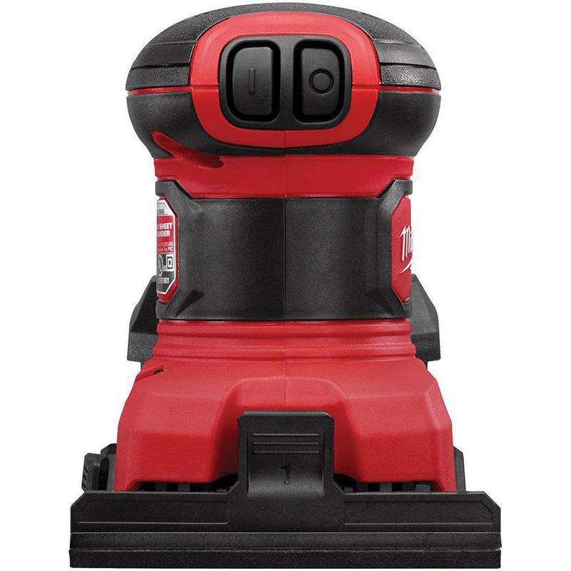 Milwaukee 4002395343287 Papel de lija para disco orbital lijadora, rojo