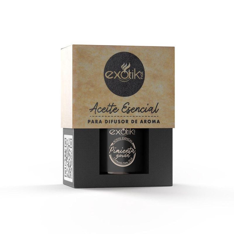 Aceite Esencial De Pimienta Gorda 12 Ml - Exotik