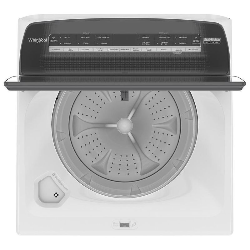 Secadora Smart Carga Superior Negra 28 Kg - Whirlpool - Cemaco