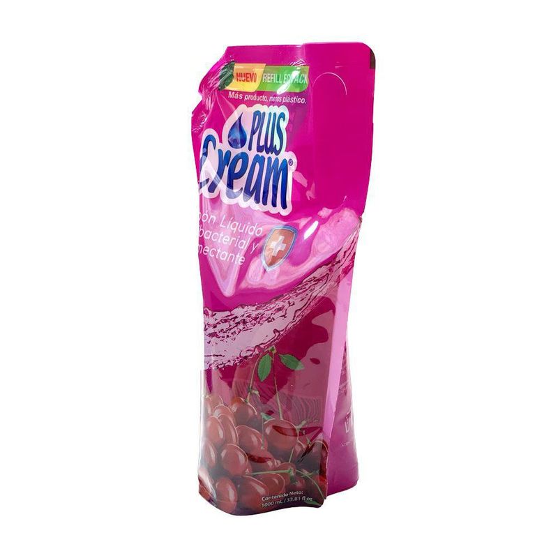 Jabón Líquido Cherry Dp De 1 Lt - Plus Cream