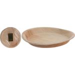 Set De 6 Bowls Redondos 25.5 Cm De Fibra De Bambú