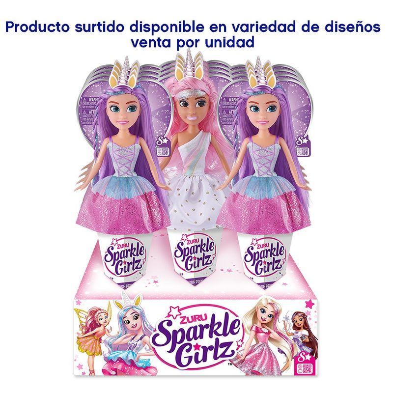 Princesa Unicornio De 12 Plg Diseños Surtidos - Zuru