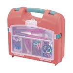 Caja Para Accesorios Rosada De Plástico - Rimax