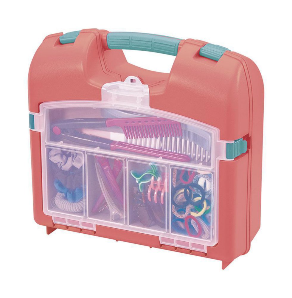 Caja organizadora rosado Rimax