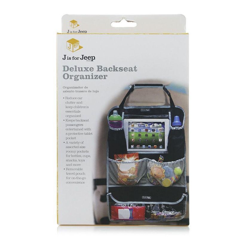 Organizador Deluxe Para Respaldo De Asiento - Jeep