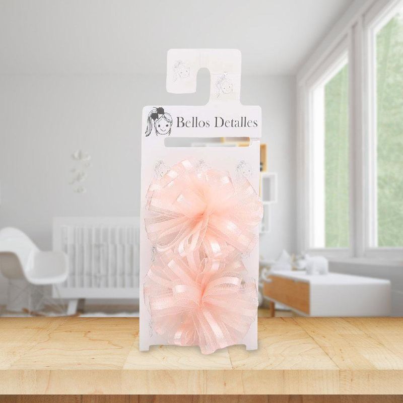 Duo Liston Organza Con Satin