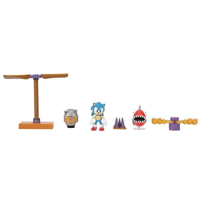 Set De Diorama Batería Voladora - Sonic