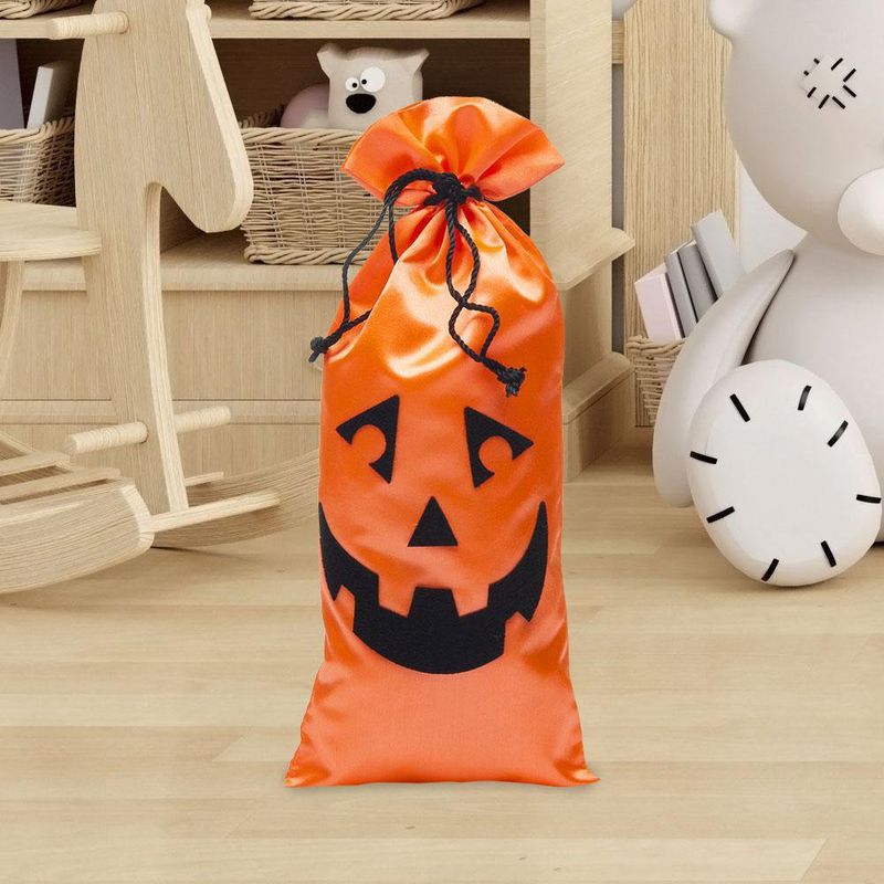 Bolsa Para Dulces Calabaza 6X14 Plg