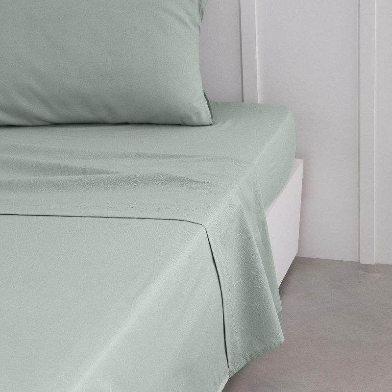 Sábana Plana Celadon - Viva Varios Tamaños