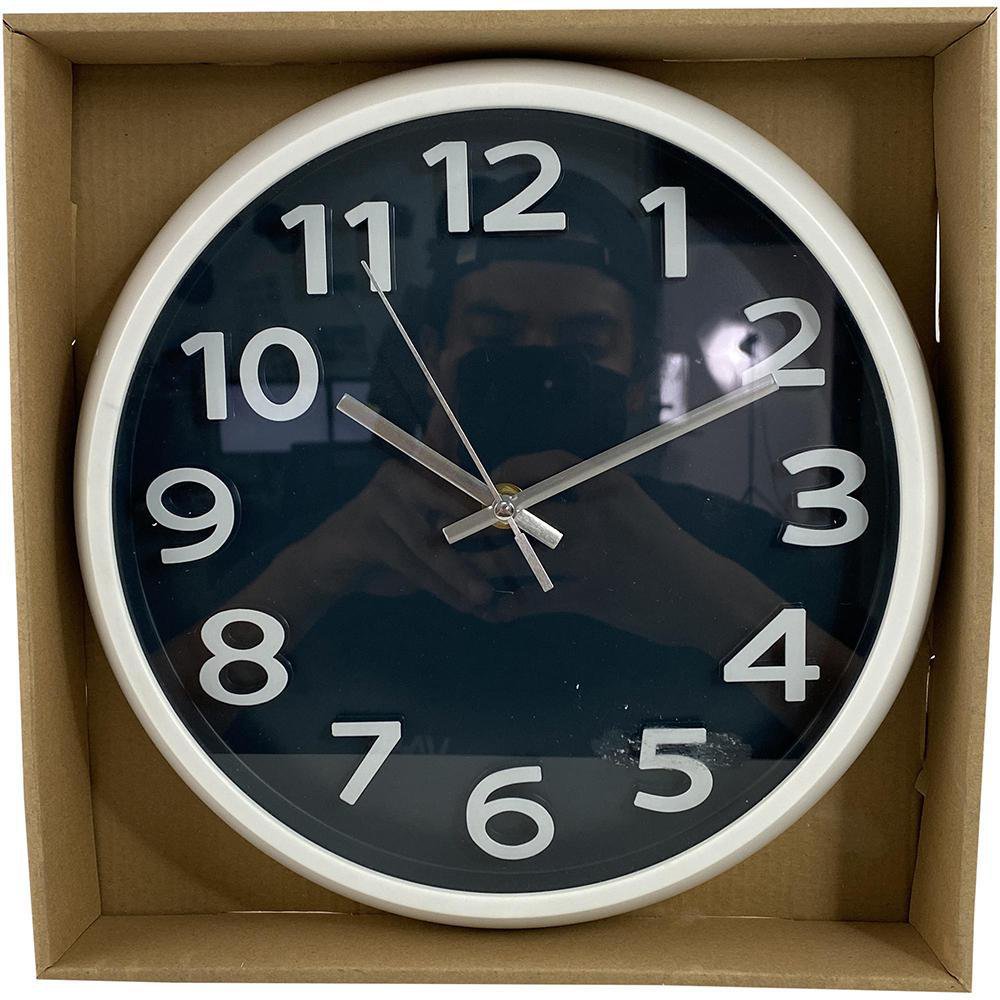 Reloj De Pared Blanco 30.5x4.5x30.5 Cm - Concepts - Cemaco