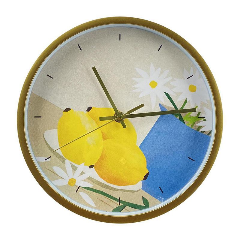 Reloj De Pared Con Batería Dorado De 24.5X4X24.5 Cm - Concepts