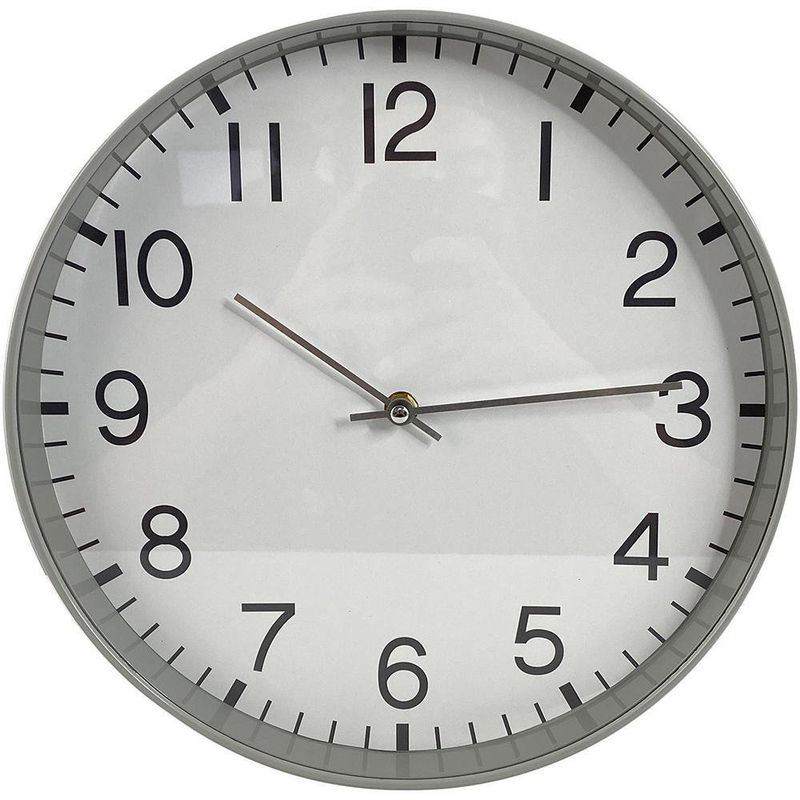 Reloj De Pared Blanco 30.5x4.5x30.5 Cm - Concepts - Cemaco