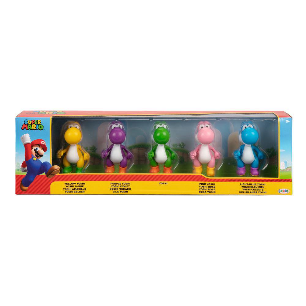  HIDIZ Mario Toys - Figura de acción de Mario Bros - Set de 5  unidades : Juguetes y Juegos