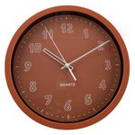 Reloj De Pared A Batería Naranja De 25.4X4X25.4 Cm - Concepts
