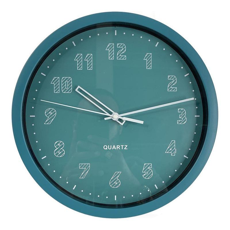 Reloj pared básico 20 cm blanco