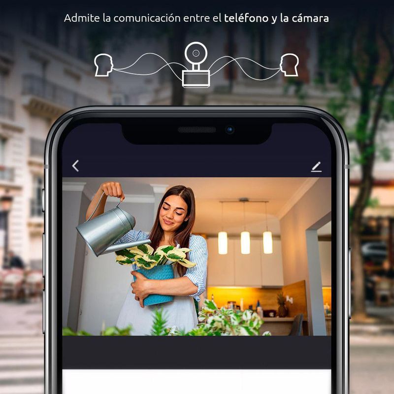 Cámara Smart Motorizada Inalámbrica Para Interior 2K - Nexxt