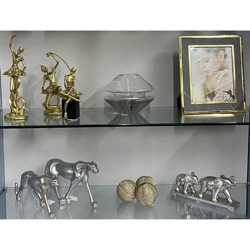 Figura Decorativa Elefante Mamá Hijo De 30X7.5X14 Cm - Concepts