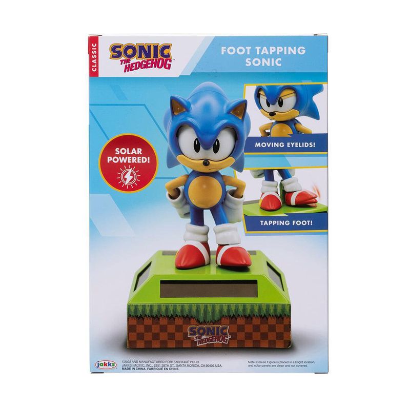 Figura De Acción Golpes Con El Pie - Sonic