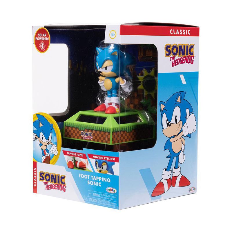 Figura De Acción Golpes Con El Pie - Sonic