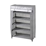 Zapatera 5 Divisiones 61 X 30 X 90 Cm Gris - Viva