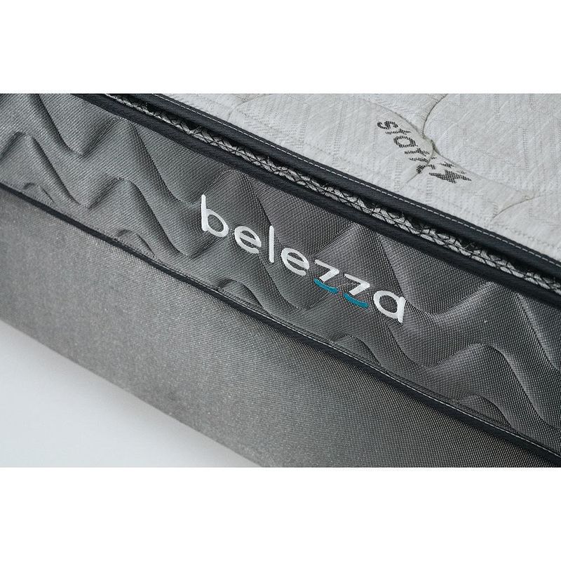 Set De Cama Colchón + Base Static - Belezza Varios Tamaños