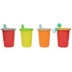 Set De 4 Vasos Arcoíris Neón Colores Surtidos - The First Years
