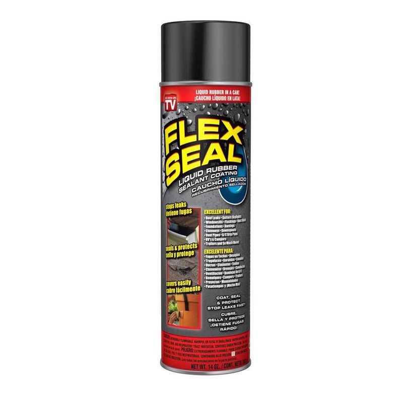 Spray Sellador Caucho Líquido Negro 14 Oz - Flex Seal