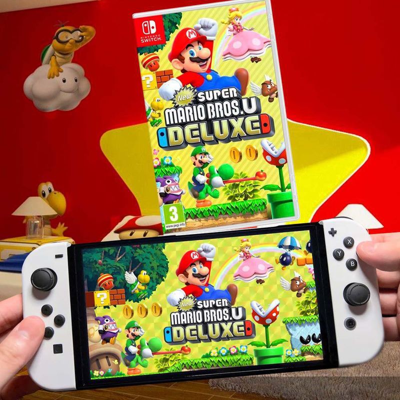 Videojuego Super Mario Bros U Delux Switch - Nintendo