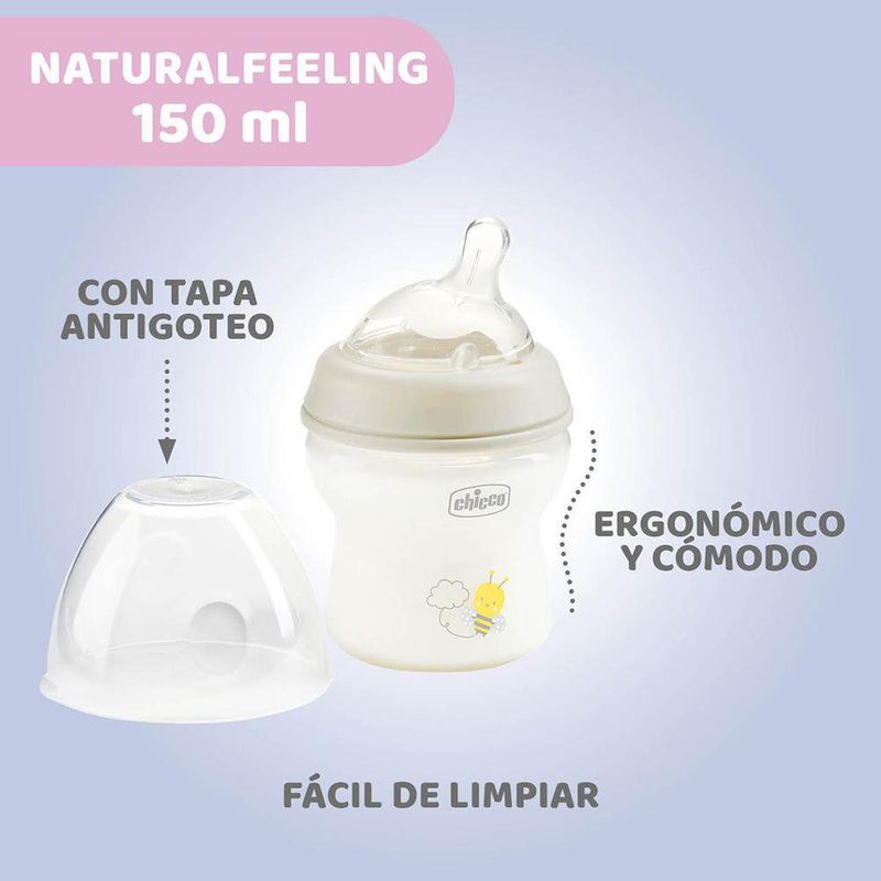 Biberón Natural Feeling De 150 Ml - Chicco