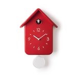 Reloj Cuco Con Péndulo Rojo 24.8 x 12 x 39 Cm -  Guzzini