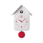 Reloj Cuco Con Péndulo Blanco 24.8 x 12 x 39 Cm -  Guzzini