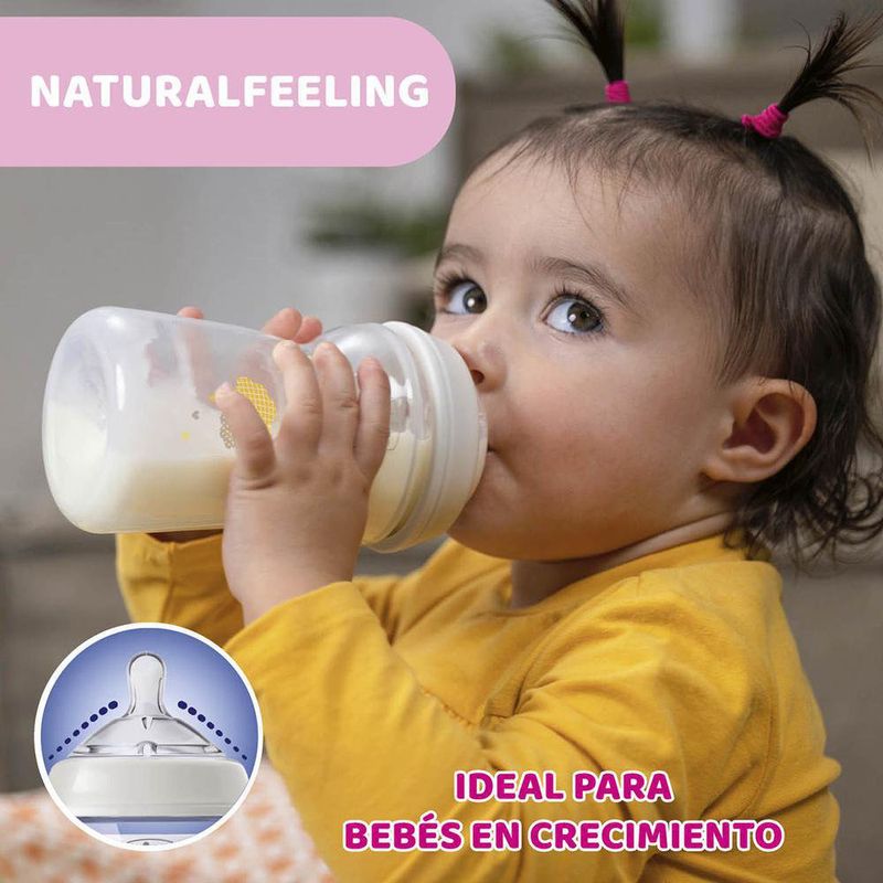 Biberón Natural Feeling 330ml 6 meses