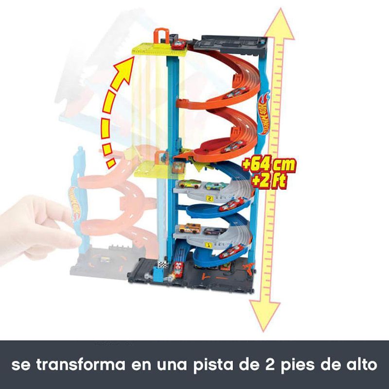 Torre De Carreras Doble Altura - Hot Wheels